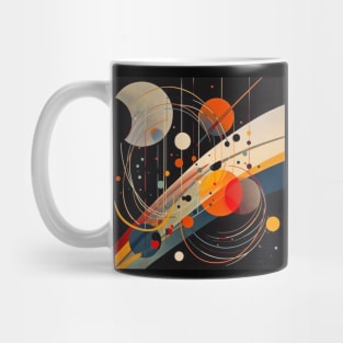 Cosmic Dreamscape Planet Abstract Watercolor Art Mug